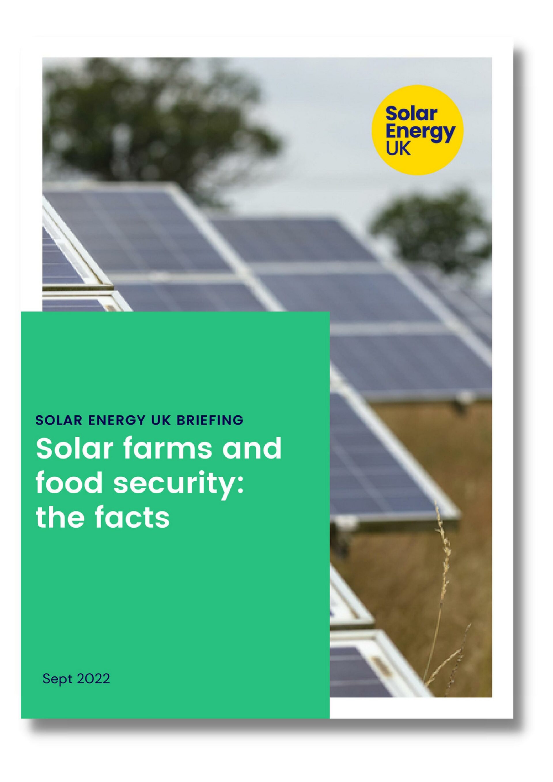 Solar Farms & Food Security The Facts • Solar Energy UK