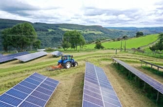 Pen Rhiw Solar Farm. Credit: LightsourceBP